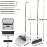 Foldable Broom and Dustpan Set – 3-in-1 Household Cleaning Tool - Image 6