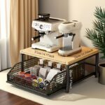 Kitchen Counter Storage Rack with Pull-Out Drawer - Image 3