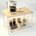 Kitchen Counter Storage Rack with Pull-Out Drawer - Image 7