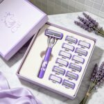 Ladies' Deluxe 6-Blade Razor – Hypoallergenic Stainless Steel Shaver with 1 Handle & 12 Replacement Blades - Image 7