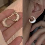 Luxury Elegant Imitation Pearl Earring Set – Moon, Mermaid Tail, Bow & Triangle Fashion Stud Earrings - Image 8