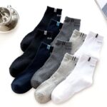 Men's Breathable Athletic Crew Socks – 5 Pairs - Image 10