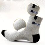 Men's Breathable Athletic Crew Socks – 5 Pairs - Image 4