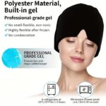 Migraine Hat – Facial Cooling Gel Headband & Cold Compress Eye Mask - Image 3