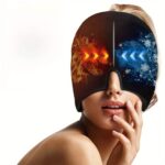 Migraine Hat – Facial Cooling Gel Headband & Cold Compress Eye Mask - Image 8