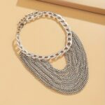 Minimalist Multi-Layer Tassel Shoe Chain – Hip-Hop Style Anklet - Image 8