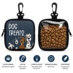 Portable Dog Treat Pouch with Clip & Clear Window - Image 5