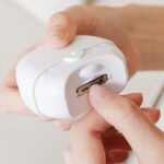 USB Rechargeable Electric Nail Clipper with LED Light - Image 2