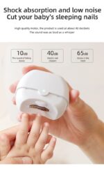 USB Rechargeable Electric Nail Clipper with LED Light - Image 14