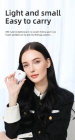 USB Rechargeable Electric Nail Clipper with LED Light - Image 18