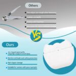 USB Rechargeable Electric Nail Clipper with LED Light - Image 25