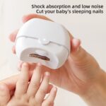USB Rechargeable Electric Nail Clipper with LED Light - Image 7