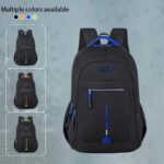 Universal Men's And Women's Large Capacity Travel Backpack – Durable Nylon Multi-Compartment Business and Outdoor Backpack