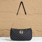 Women's PU Leather Shoulder Bag with Chain Strap