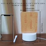 Heart LED Message Board Night Light with Erasable Pen - Image 9