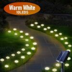 Solar LED Daisy Garden Path Lights - Image 2