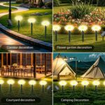 Solar LED Daisy Garden Path Lights - Image 14