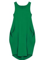 Plus Size Loose Solid Color Vest Dress - Image 3