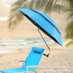 360° Adjustable Clamp-On Chair Umbrella with UV Protection - Image 10