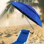 360° Adjustable Clamp-On Chair Umbrella with UV Protection - Image 11