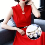 Elegant Pearl Safety Pin Brooch – Gold-Tone Decorative Collar & Dress Pin - Image 5