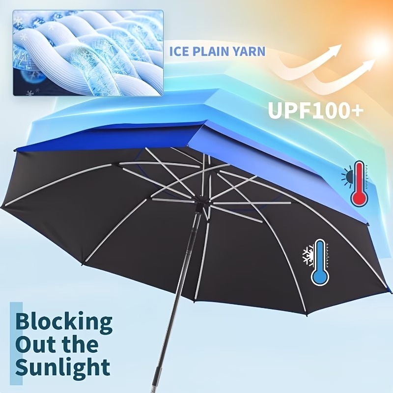 imgi_23_7c1c4a15-da51-4ed2-b221-8f01725dc23b 360° Adjustable Clamp-On Chair Umbrella with UV Protection - Image 1