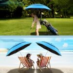 360° Adjustable Clamp-On Chair Umbrella with UV Protection - Image 6
