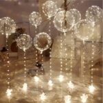 10pcs 20-Inch Transparent LED Balloon Set with 5 String Lights – Glowing Bobo Balloons for Parties & Events - Image 7