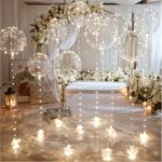 10pcs 20-Inch Transparent LED Balloon Set with 5 String Lights – Glowing Bobo Balloons for Parties & Events - Image 9