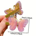 12/24/48pcs Colorful Butterfly Hair Clips & Fashionable Hair Accessories - Image 7