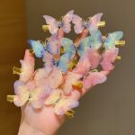 12/24/48pcs Colorful Butterfly Hair Clips & Fashionable Hair Accessories - Image 8