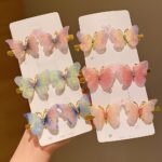 12/24/48pcs Colorful Butterfly Hair Clips & Fashionable Hair Accessories - Image 3