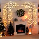 1pc 48-LED Vine Branch String Lights – 150cm Bendable Branch Lights with 8 Flash Modes, USB Powered for Home & Party Decor - Image 4