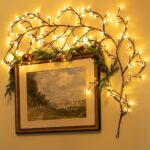 1pc 48-LED Vine Branch String Lights – 150cm Bendable Branch Lights with 8 Flash Modes, USB Powered for Home & Party Decor - Image 8