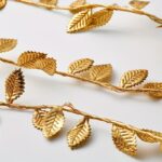 1pc Golden Leaf LED String Lights – 2m Battery-Operated Decorative Fairy Lights for Home, Bedroom, Wedding & Christmas - Image 8