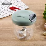 1pc Multifunctional Vegetable Cutter & Garlic Masher – 500/900ml - Image 8