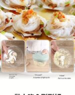 1pc Multifunctional Vegetable Cutter & Garlic Masher – 500/900ml - Image 15