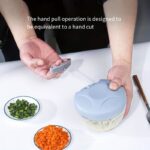 1pc Multifunctional Vegetable Cutter & Garlic Masher – 500/900ml - Image 21
