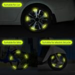 20pcs Reflective Wheel Hub Stickers – Luminous Tire Rim Decals - Image 8