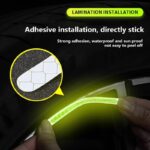 20pcs Reflective Wheel Hub Stickers – Luminous Tire Rim Decals - Image 16