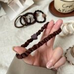 25pcs Random Color Bohemian Style Women's Hair Tie Set - Image 5