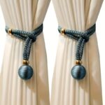 2pcs Curtain Tiebacks with Adjustable Round Ball Holders – Decorative Curtain Pull Backs for Home & Room Decor - Image 6