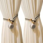 2pcs Curtain Tiebacks with Adjustable Round Ball Holders – Decorative Curtain Pull Backs for Home & Room Decor - Image 9