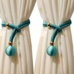 2pcs Curtain Tiebacks with Adjustable Round Ball Holders – Decorative Curtain Pull Backs for Home & Room Decor - Image 10