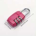 3-Digit Combination Padlock – Keyless Security Lock - Image 2