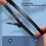 300pcs Heavy-Duty Nylon Cable Ties – Assorted Sizes - Image 6