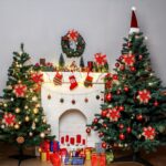 36-Piece Glitter Christmas Floral Ornament Set – 12 Flower Decorations with Clips & Stems - Image 9