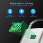 Advanced Fingerprint Smart Padlock – USB Rechargeable Keyless Security Lock - Image 5