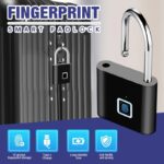 Advanced Fingerprint Smart Padlock – USB Rechargeable Keyless Security Lock - Image 12
