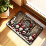 Christmas Santa Gnome Doormat – Non-Slip Machine-Washable Holiday Entrance Mat for Home & Outdoor Decor - Image 11